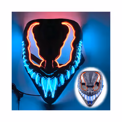 Halloween Luminous LED Mask Purge Masks Election Mascara Costume Mask - style 9