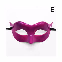 14 Styles Halloween Mask Half Face Adult Party Gentleman Masquerade Christmas - E