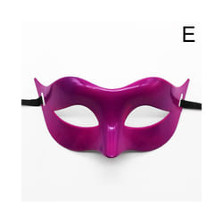 14 Styles Halloween Mask Half Face Adult Party Gentleman Masquerade Christmas - E