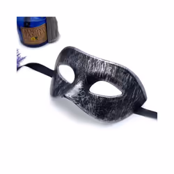 14 Styles Halloween Mask Half Face Adult Party Gentleman Masquerade Christmas - Black