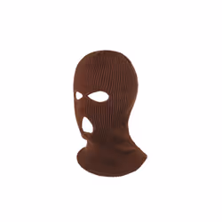 Unisex Outdoor Cycling Ski Full Face Mask 3 Hole Army CS Sport Tactical - BROWN