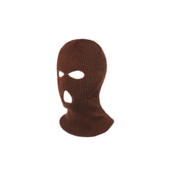 Unisex Outdoor Cycling Ski Full Face Mask 3 Hole Army CS Sport Tactical - BROWN