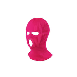 Unisex Outdoor Cycling Ski Full Face Mask 3 Hole Army CS Sport Tactical - DARK ROSE