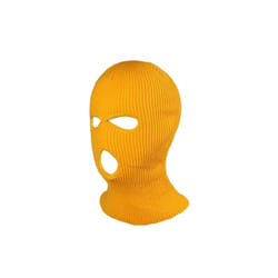 Unisex Outdoor Cycling Ski Full Face Mask 3 Hole Army CS Sport Tactical - YELLOW