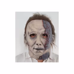 Terror Halloween Michael Myers Masks With LED Glow Horror Latex Full Head - Type C