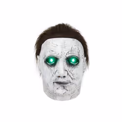 Terror Halloween Michael Myers Masks With LED Glow Horror Latex Full Head - LED  C