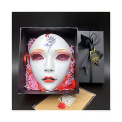 Animistic Beautiful Women Mask Halloween Cosplay Face Cover Adult Full - 7