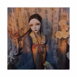 Animistic Beautiful Women Mask Halloween Cosplay Face Cover Adult Full - 9