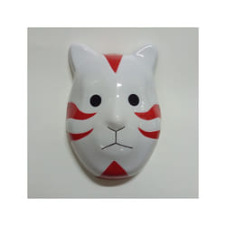 3 Colors Kakashi Anbu Ninja Style Mask Fancy Dress Cosplay Accessories - Red
