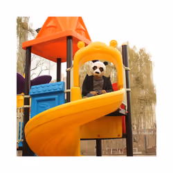 Cosplay Masks Halloween Party Mask Supplies Panda Bear Costume Head Hood - Adult-Free cutting