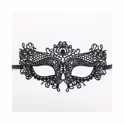 Black Color Sexy Women Lace Masquerade Mask for Carnival Halloween Half - PM008