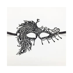 Black Color Sexy Women Lace Masquerade Mask for Carnival Halloween Half - PM014