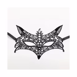 Black Color Sexy Women Lace Masquerade Mask for Carnival Halloween Half - PM025