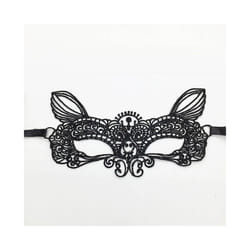 Black Color Sexy Women Lace Masquerade Mask for Carnival Halloween Half - PM007