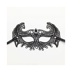 Black Color Sexy Women Lace Masquerade Mask for Carnival Halloween Half - PM023