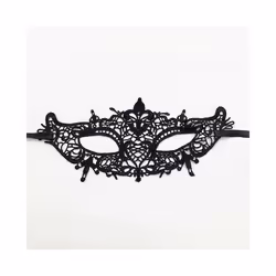 Black Color Sexy Women Lace Masquerade Mask for Carnival Halloween Half - PM013
