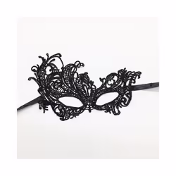 Black Color Sexy Women Lace Masquerade Mask for Carnival Halloween Half - PM016