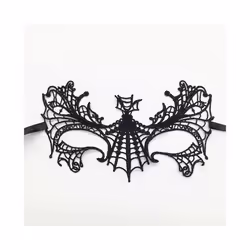 Black Color Sexy Women Lace Masquerade Mask for Carnival Halloween Half - PM018