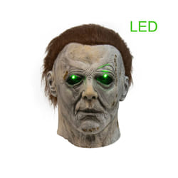 Halloween Horror Mask Scary Michael Myers Full Head Mask Creepy Cosplay - D