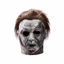 Halloween Horror Mask Scary Michael Myers Full Head Mask Creepy Cosplay - G