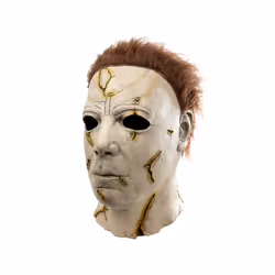 Halloween Horror Mask Scary Michael Myers Full Head Mask Creepy Cosplay - E