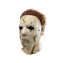 Halloween Horror Mask Scary Michael Myers Full Head Mask Creepy Cosplay - E