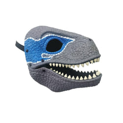 3D Halloween Dinosaur Mask Role Play Props Performance Headgear Raptor - A