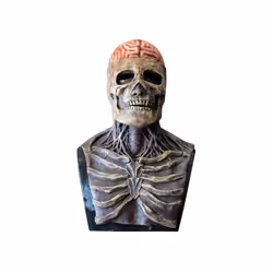 Halloween Creppy Skeleton Biochemical Mask Cosplay Horror Bloody Skull - skull mask 1