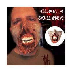 Newest Skeleton Bio-Mask Halloween Horror Mask Party Cosplay Props Silicone - Monster
