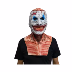 Newest Skeleton Bio-Mask Halloween Horror Mask Party Cosplay Props Silicone - Clown