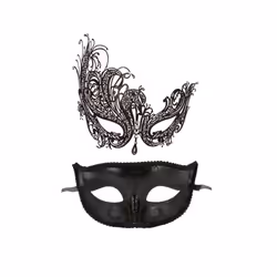 Women Hollow Lace Masquerade Face Mask Sexy Cosplay Prom Party Props Costume - G