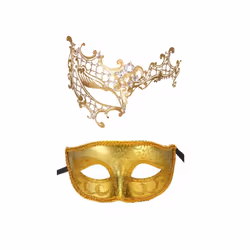 Women Hollow Lace Masquerade Face Mask Sexy Cosplay Prom Party Props Costume - M