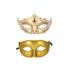 Women Hollow Lace Masquerade Face Mask Sexy Cosplay Prom Party Props Costume - J
