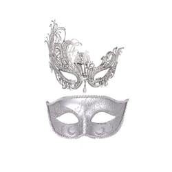 New Fashion Luxury Venetian Masquerade Mask Women Girls Sexy Fox Eye Mask - P
