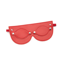 Fullyoung Women Sexy PU Leather Eye Mask Exotic Female Cosplay Leather - EM-125R