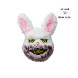 Cosplay Bloody Rabbit Plush Bunny Mask Decorative Festival Mask  Bloody - 01 mask base