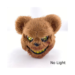 Halloween Party Bloody Bunny Head Cover Rabbit Bear Cosplay Mask Carnival - Brown Bear