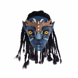 Avatar 2 Mask Na'vi Neytiri Cosplay The Way of Water Latex Helmet Unisex - C