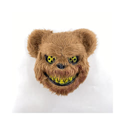 Performance Prop Cosplay Halloween Horror Plush Mask  Bloody Rabbit  Bunny - 02 mask base