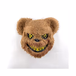 Performance Prop Cosplay Halloween Horror Plush Mask  Bloody Rabbit  Bunny - 03 mask base