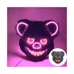 Cosplay Decorative  Performance Prop Luminous Bloody Rabbit Plush Bunny - Glowing 07