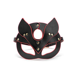 Sexy Leather Cosplay Anime Mask Cat Ear Anime Acessories Women Bdsm Halloween - Style 5
