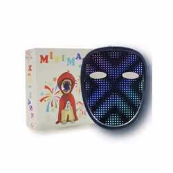 Luminous LED Mask Gesture Sensing Face Chang Glowing Mask Halloween Christmas - Kids Led Mask