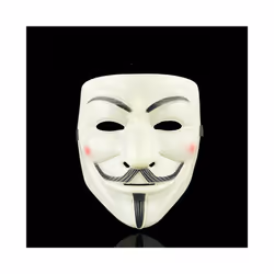 V for  Mask Halloween Horror Masks Party Maske Masquerade Cosplay Scary - 3