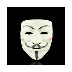 V for  Mask Halloween Horror Masks Party Maske Masquerade Cosplay Scary - 3