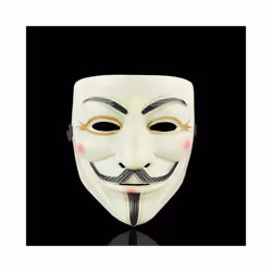 V for  Mask Halloween Horror Masks Party Maske Masquerade Cosplay Scary - 4