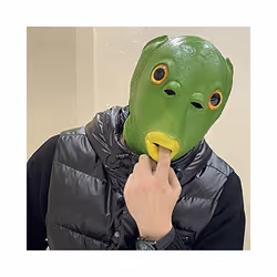 Fish Head Mask Carnival Masquerade Party Cosplay  Adult Real Latex Funny - Style 30