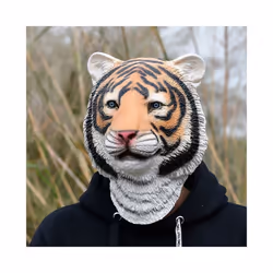 Fish Head Mask Carnival Masquerade Party Cosplay  Adult Real Latex Funny - Style 23