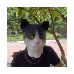 Fish Head Mask Carnival Masquerade Party Cosplay  Adult Real Latex Funny - Style 24
