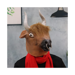 Fish Head Mask Carnival Masquerade Party Cosplay  Adult Real Latex Funny - Style 03